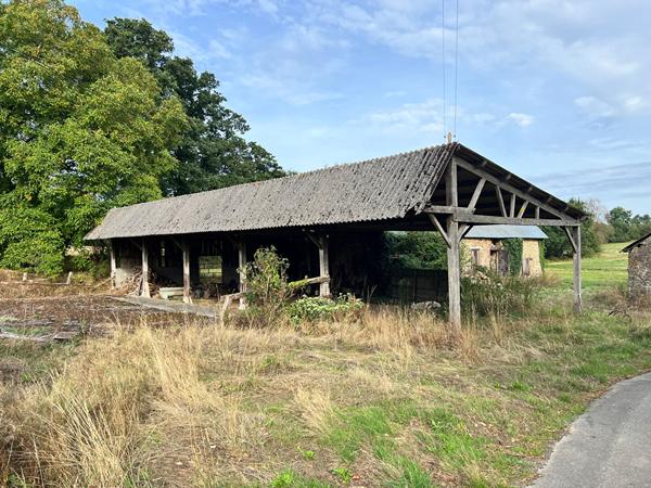 Fermette à rénover - 80 m2 - 9000 m2 de terrain , Saint berthevin la tanniere