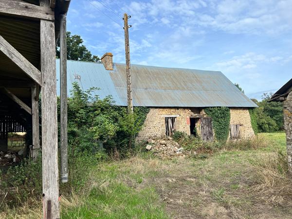 Fermette à rénover - 80 m2 - 9000 m2 de terrain , Saint berthevin la tanniere