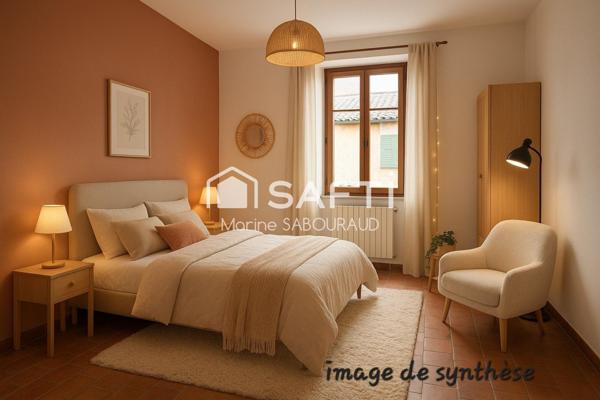 Maison de village avec Cour et Terrasse