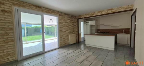 4 chambres - Grande pièce de vie - Jardin