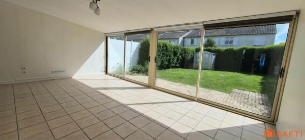 4 chambres - Grande pièce de vie - Jardin