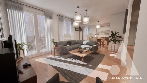 Appartement 4 pièces 72 m2
