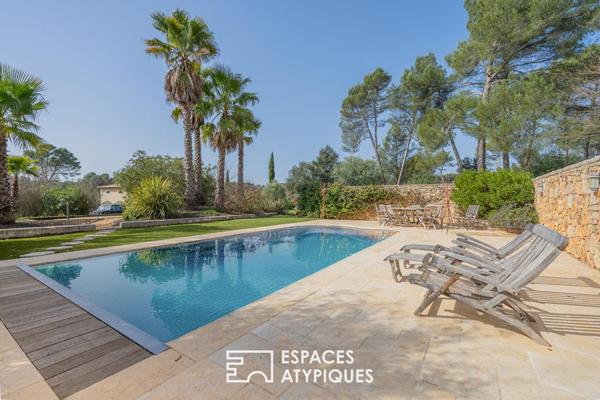 Bastide d’exception et sa chênaie truffière, piscine et dépendances
