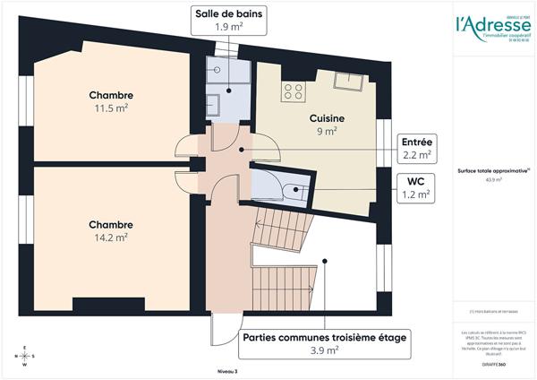 Immeuble Montreuil 425 m2