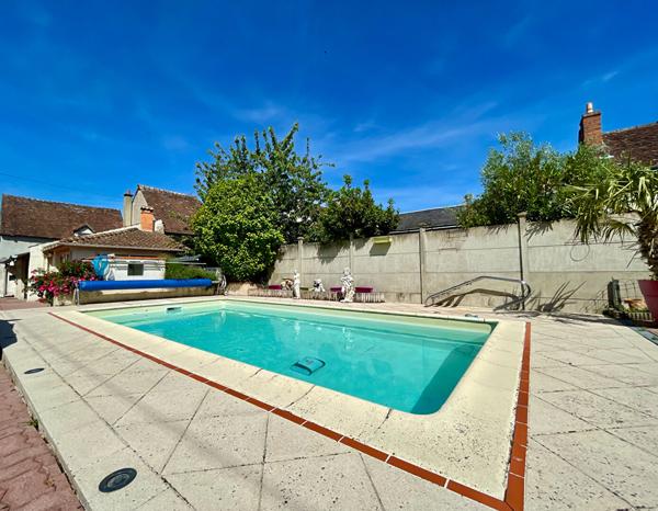 Maison 120 m² avec piscine et studio ? À 15 min de Romorantin et de Contres