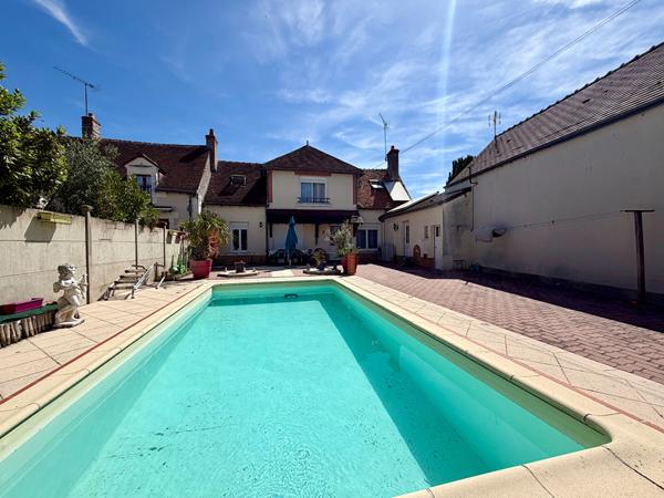 Maison 120 m² avec piscine et studio ? À 15 min de Romorantin et de Contres