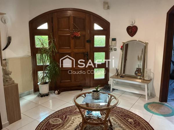 Maison 183 m², 6 chambres, jardin, garage, parking