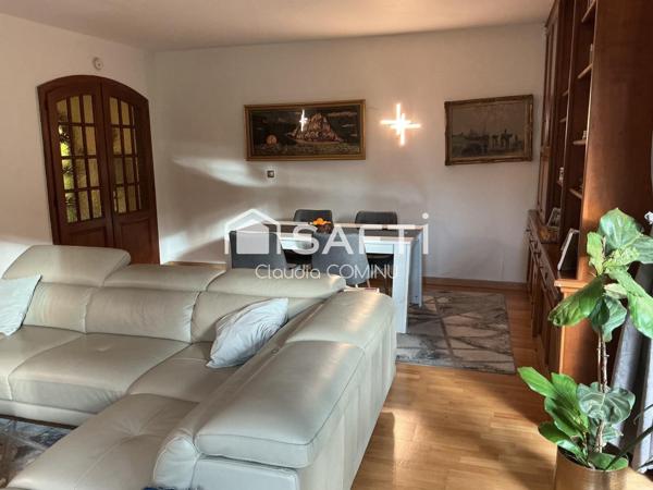 Maison 183 m², 6 chambres, jardin, garage, parking