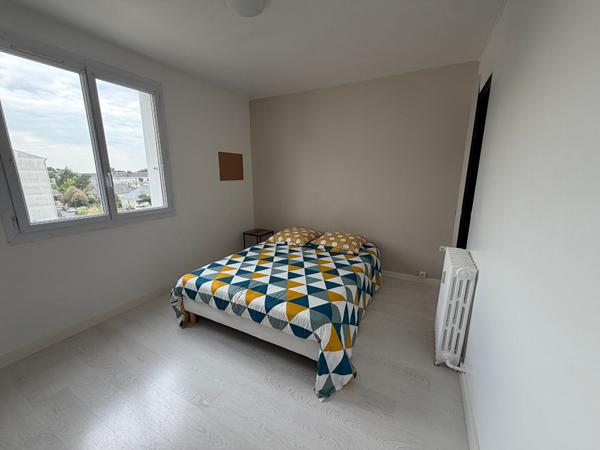 A louer - Appartement T3 meublé avec balcon et place parking - Angers secteur Eblé/Gare