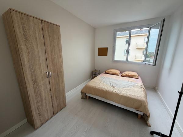 A louer - Appartement T3 meublé avec balcon et place parking - Angers secteur Eblé/Gare