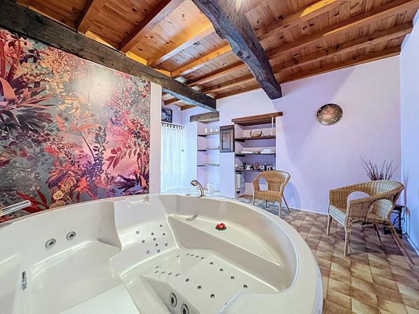 Maison à vendre à Laplume - corps de ferme avec gîte indépendant, piscine et terrain de 3 600 m²
