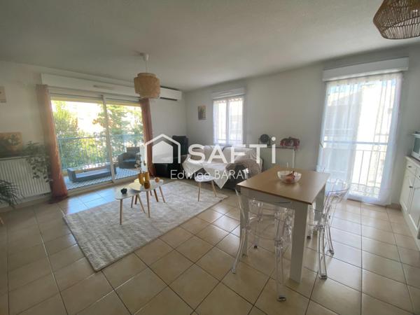 3 pcs, terrasse, garage dans résidence sécurisée