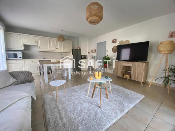 3 pcs, terrasse, garage dans résidence sécurisée