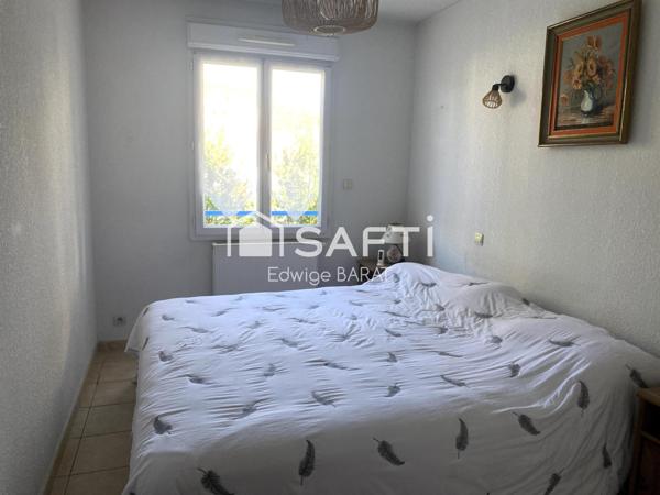 3 pcs, terrasse, garage dans résidence sécurisée