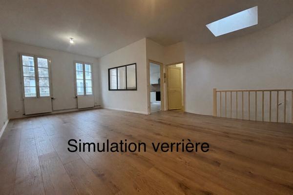Hyper centre, Appartement F4 de charme au 1 et étage de 83,9m2 fraîchement rénové .