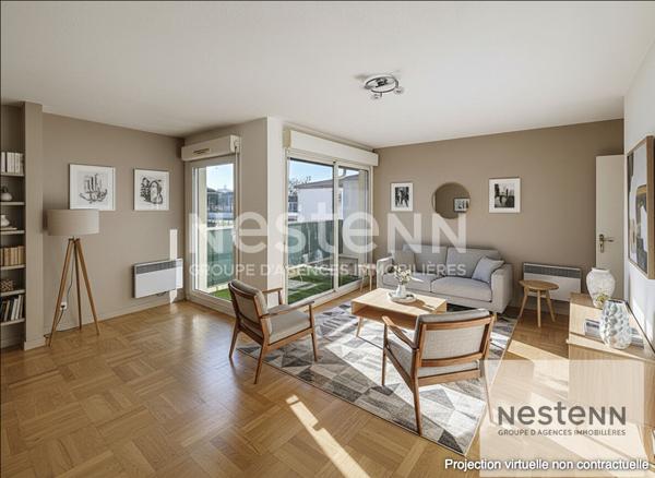 A vendre Vaste appartement T3 67 M2 + Terrasse + Garage - Montpellier