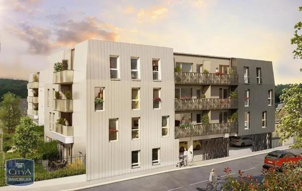 Appartement à louer 3 pièces 64.78m² Déville-lès-Rouen (76250)