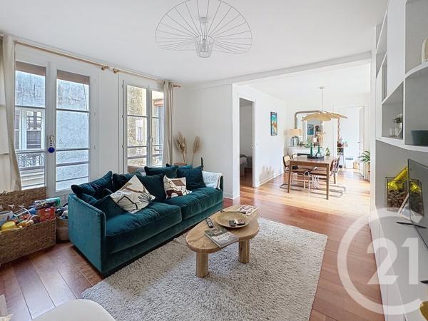 Appartement F4 à vendre  4 pièces - 62 m2 PARIS - 75018