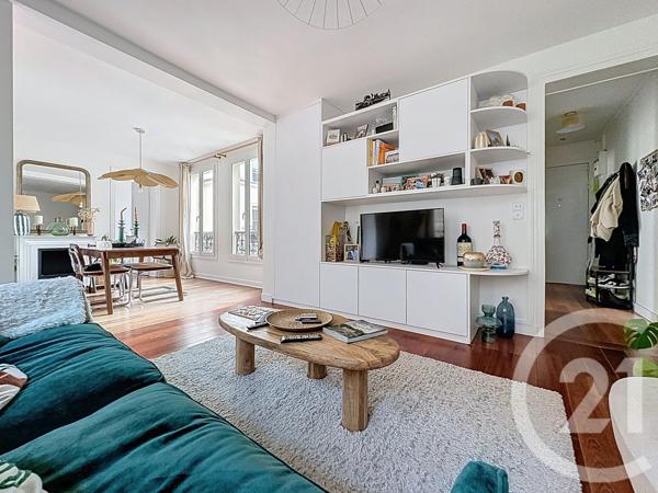 Appartement F4 à vendre  4 pièces - 62 m2 PARIS - 75018