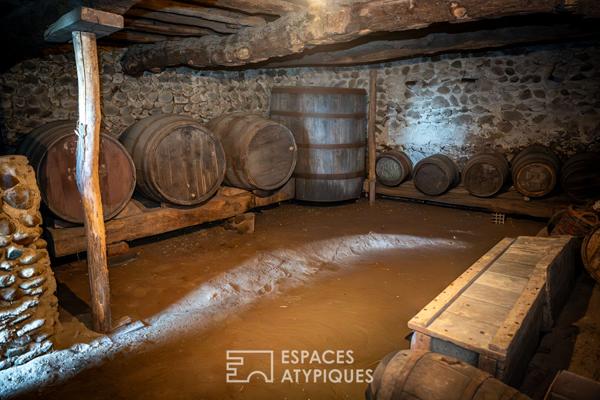 Ferme rénovée avec vue dégagée sur l’Ardèche