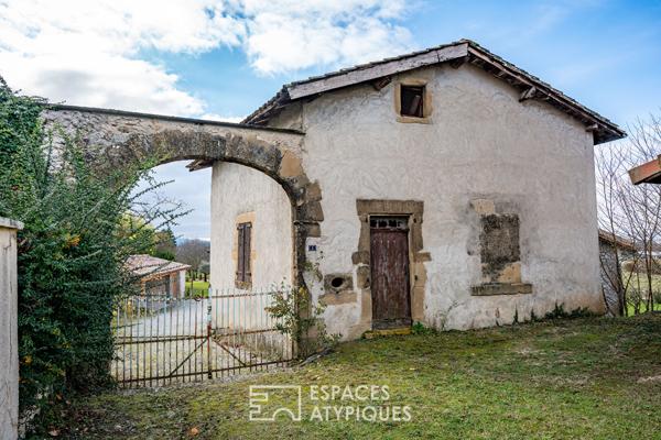Ferme rénovée avec vue dégagée sur l’Ardèche