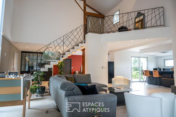 Ferme rénovée avec vue dégagée sur l’Ardèche