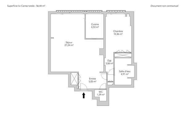 Appartement Paris 16e - PORTE DAUPHINE