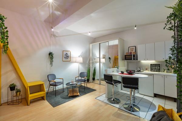 Paris 3e - Saint-Claude | Studio de charme avec mezzanine au cœur du Marais
