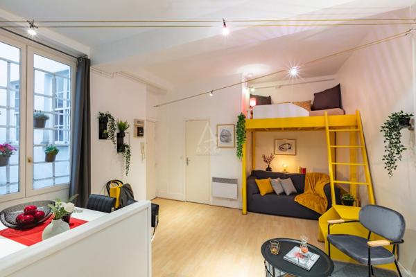 Paris 3e - Saint-Claude | Studio de charme avec mezzanine au cœur du Marais