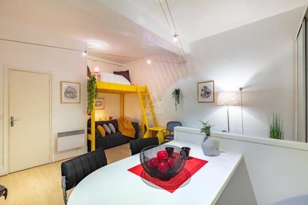 Paris 3e - Saint-Claude | Studio de charme avec mezzanine au cœur du Marais