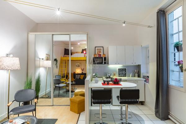 Paris 3e - Saint-Claude | Studio de charme avec mezzanine au cœur du Marais