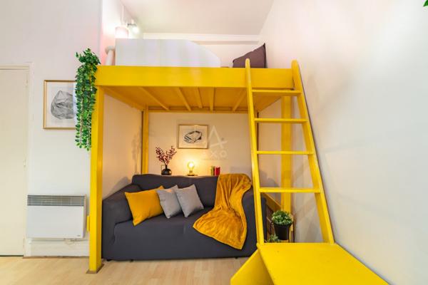 Paris 3e - Saint-Claude | Studio de charme avec mezzanine au cœur du Marais
