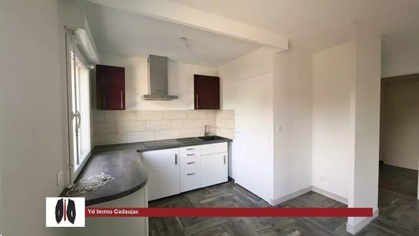 Cadaujac - Bien rare sur le secteur appartement T3 avec jardin privatif de 200 m²