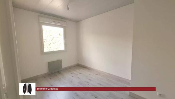 Cadaujac - Bien rare sur le secteur appartement T3 avec jardin privatif de 200 m²