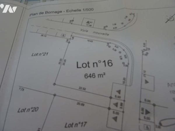 Vente Terrain â bâtir