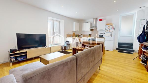 Appartement T4 rénové – Vendu meublé – Investissement locatif + parking