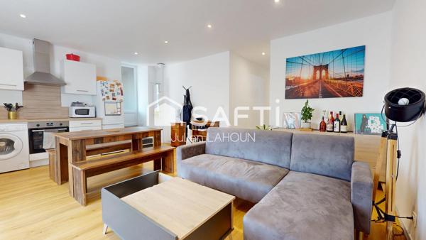 Appartement T4 rénové – Vendu meublé – Investissement locatif + parking