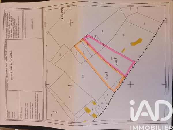Terrain à vendre 9 800 m² Concèze