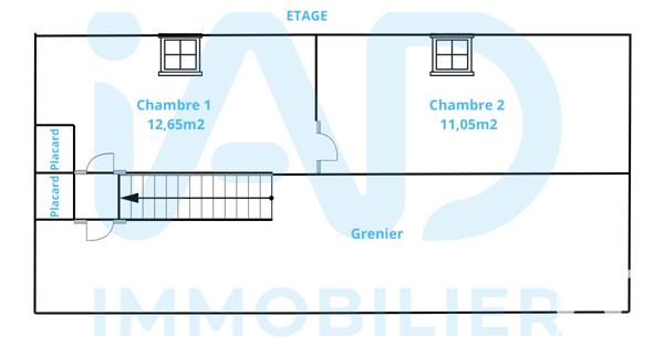 Maison à vendre 3 pièces 67 m² Brionne