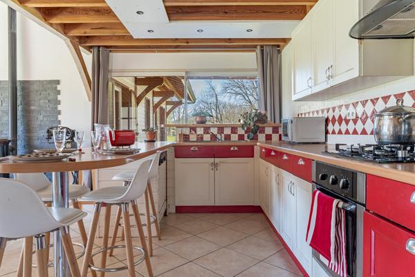 Maison bois 140m2 parcelle 2000m2 3 ch