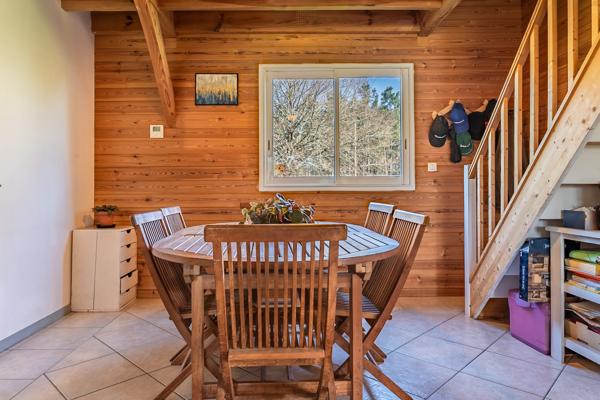 Maison bois 140m2 parcelle 2000m2 3 ch