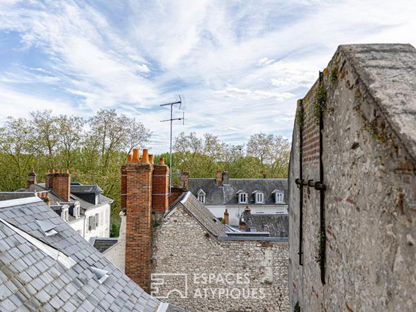 Appartement en duplex proche des Bords de Loire
