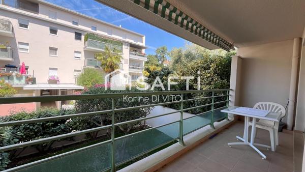 Grand T2 de 62 m2 - 2 Terrasses - 1 Garage