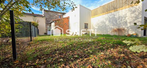 Maison 60m², 2 chambres, 130m² de terrain.