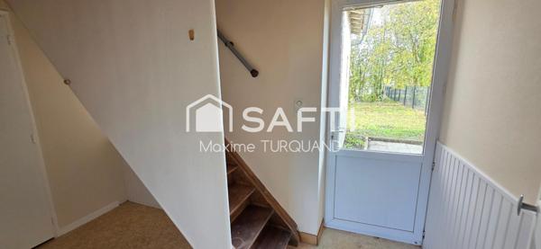 Maison 60m², 2 chambres, 130m² de terrain.