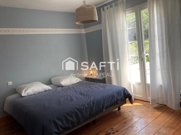 Au calme de la campagne à 10 min des plages : Maison familiale avec 4 chambres, garage et dépendances.