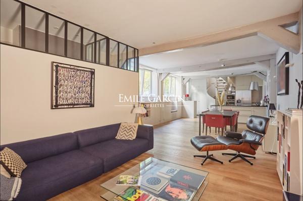 A vendre appartement "Loft" -  Paris 75011 -  Cour arborée - Charonne