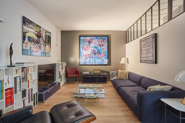 A vendre appartement "Loft" -  Paris 75011 -  Cour arborée - Charonne