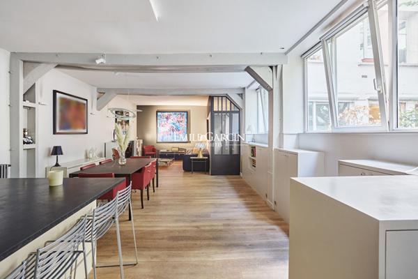 A vendre appartement "Loft" -  Paris 75011 -  Cour arborée - Charonne