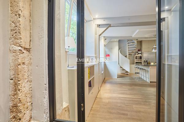 A vendre appartement "Loft" -  Paris 75011 -  Cour arborée - Charonne